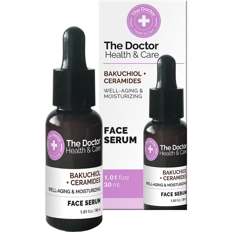 Sérum visage The Doctor Health &amp; Care Bakuchiol + Céramides 30 ml