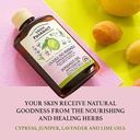 Huile De Massage Anti-Cellulite Cyprès, Genévrier Lavande Citron Vert 200ml