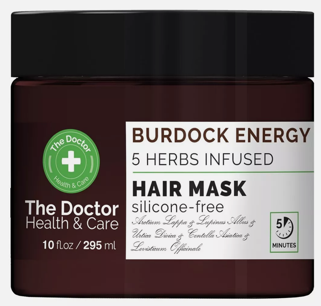 Masque capillaire Santé &amp; Soin Bardane Énergie et 5 Herbes 295ml T