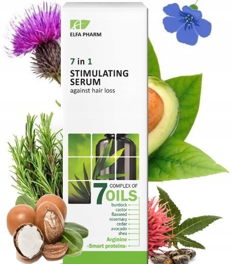 Huile capillaire Elfa Pharm 7 huiles 7 en 1 100 ml
