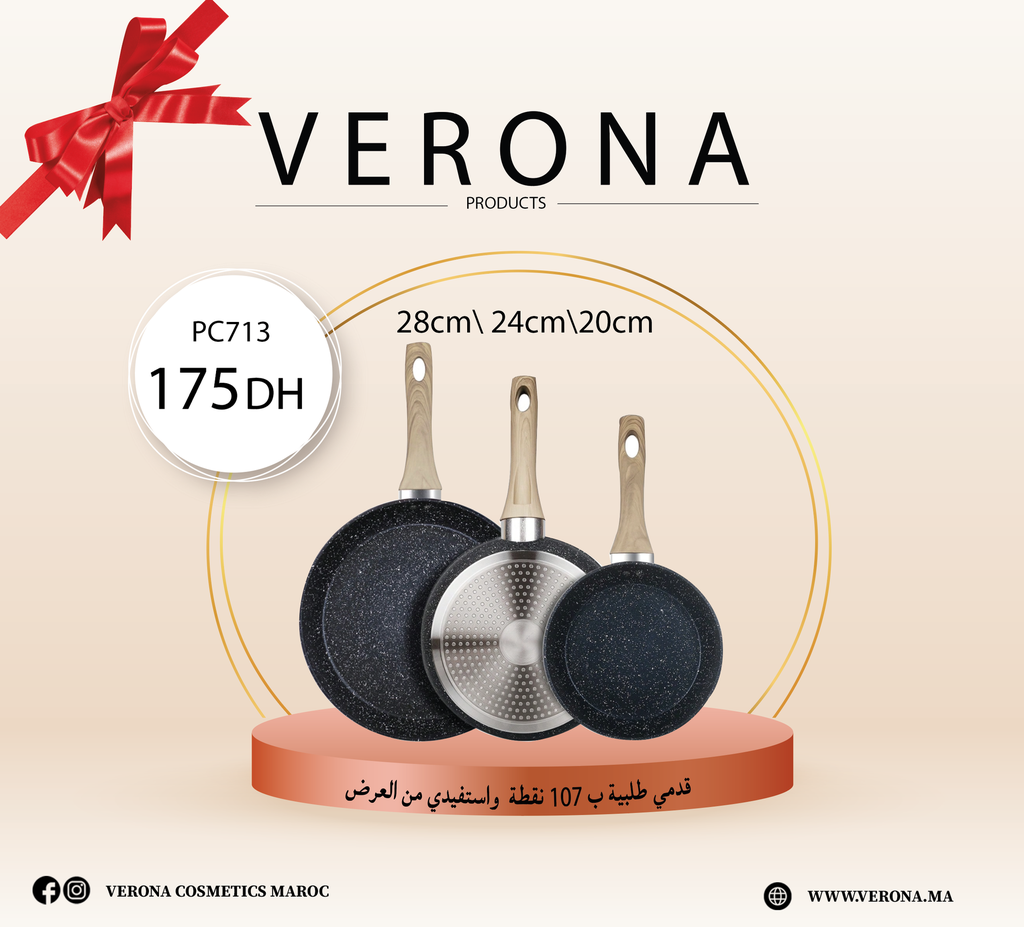 sur une commande de 107 points: 3 poêles marbre 175DH