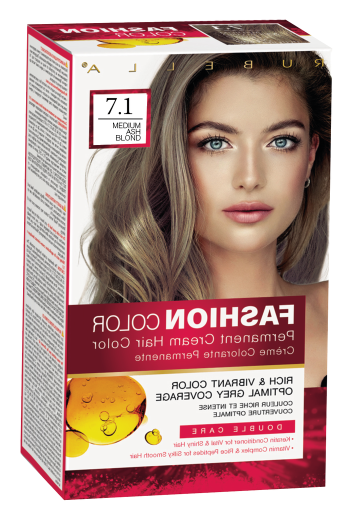 Rubella Fashion Color Medium Ash Blond 7.1