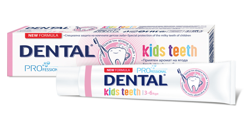 DENTAL PRO Kids 3-6 ans Dentifrice pour enfants 50 ml