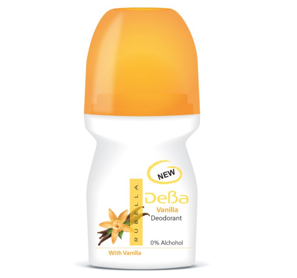 Déodorant corporel DeBa DEO ROLL VANILLE 50 ml