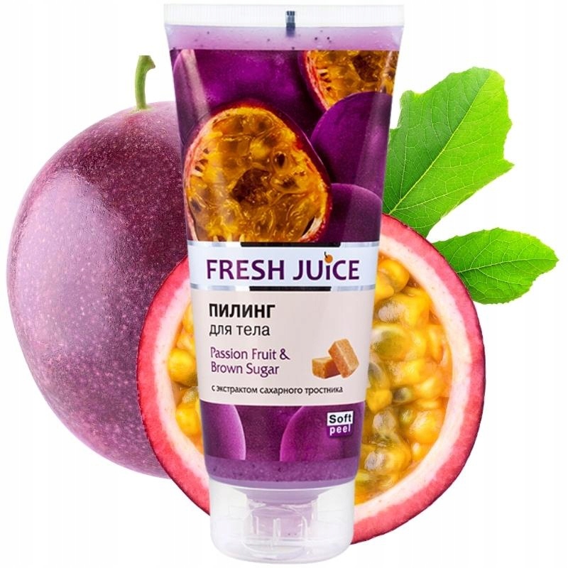 Gel Gommant Corporel Fruits De Passion Sucre Brun 200ml