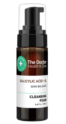 [TDR9190] Mousse nettoyante The Doctor Health &amp; Care Acide salicylique + B5 150 ml