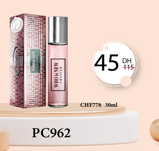 [PC962] Sur une commande de107 points CHF778 à 45Dh