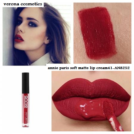 [AN8252] Annie rouge à  lèvre liquide matte N° 41