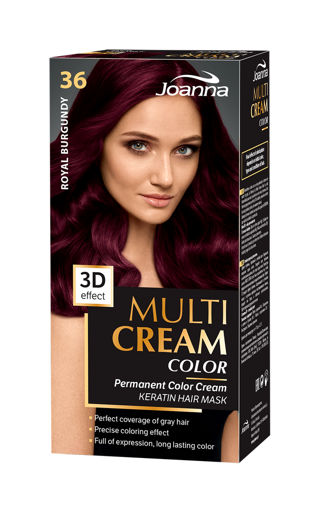 MULTI CREAM COLOR 36 ROYALBURGUNDY
