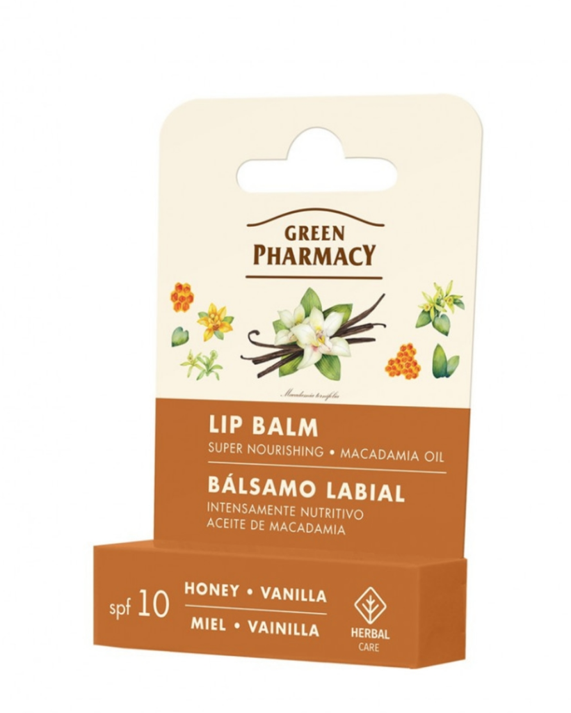 Baume à lèvres avec SPF10 - Miel et vanille