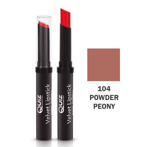 QUIZ Velvet Long Lasting Lipstick Nr 104