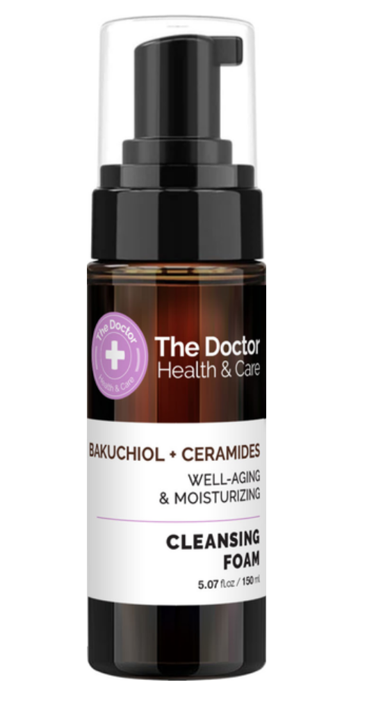Mousse nettoyante The Doctor Health &amp; Care Bakuchiol + Céramides 150 ml