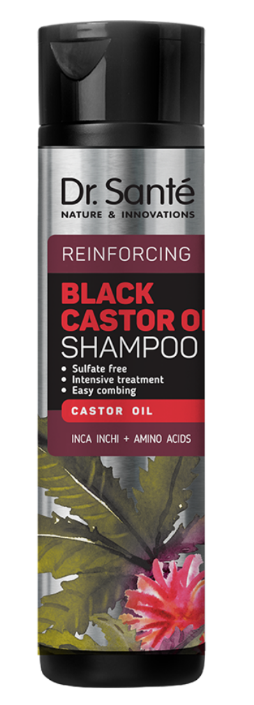 Dr. Sante Shampoing à l'huile de ricin noir pour cheveux 250ml