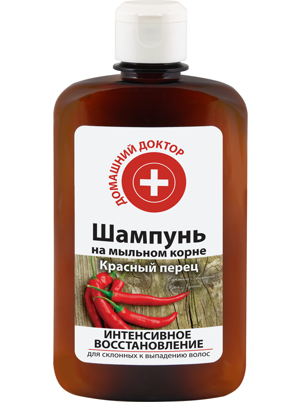 Shampoing capillaire à l'extrait de poivron rouge 300ml