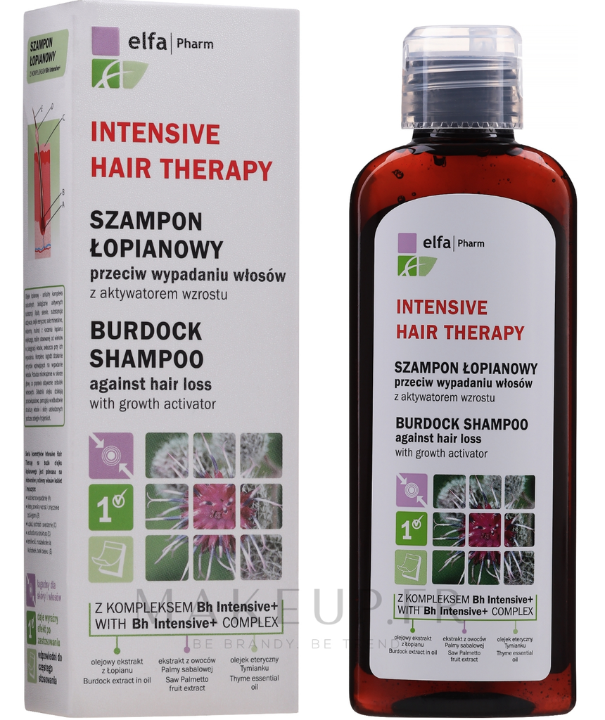Shampooing Bardane Contre la chute des cheveux 200 ml