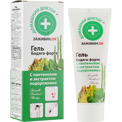 Gel pour le visage et le corps "bodyaga-forte