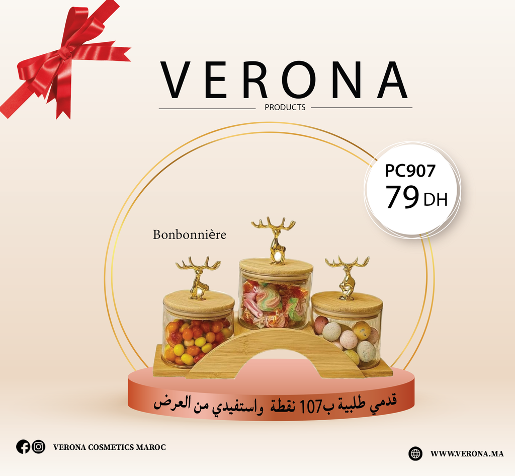 Sur une commande de 107 points Bonbonniere à 79DH