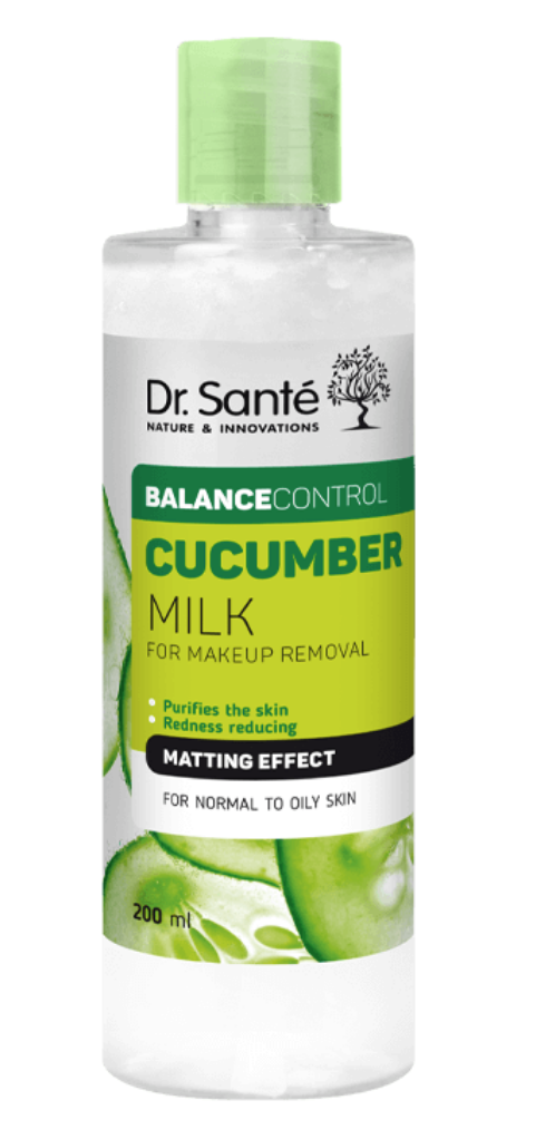 Lait - Lotion Démaquillante Du Concombre Pour Le Visage POUR PEAUX NORMALES À GRASSES 200ML