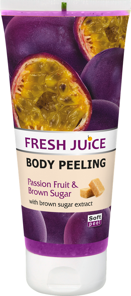 Gel Gommant Corporel Fruits De Passion Sucre Brun 200ml