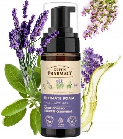 Hygiène Intime Mousse A Base De Sauge Et Lavande 150ml