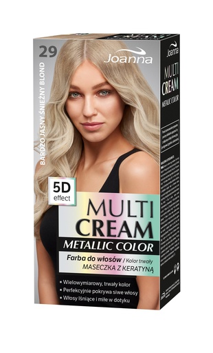 [MC29] MULTI CREAM COLOR 29 VERY LIGHT ICE BLOND