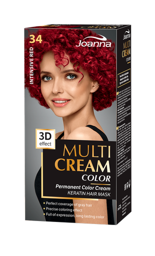 [MC34] MULTI CREAM COLOR 34 INTENSIVE RED