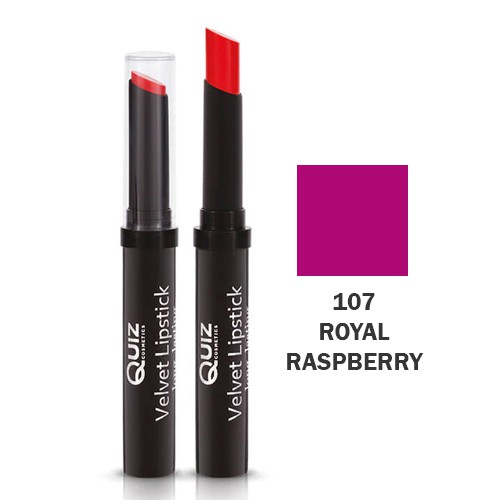 [q4005] QUIZ Velvet Long Lasting Lipstick Nr 107