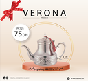 Sur une commande de 107 points Théière Silver 1,2 Là 75DH