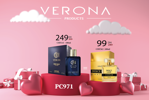 [PC971] PROMO : CHF143(deep blue)=CHf563(Dolce lady) à 99DH