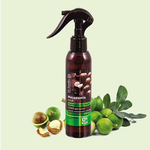 [DS2939] Dr Santé Spray à base de Macadamia pour cheveux fatigués et difficile à démêler 150 ml